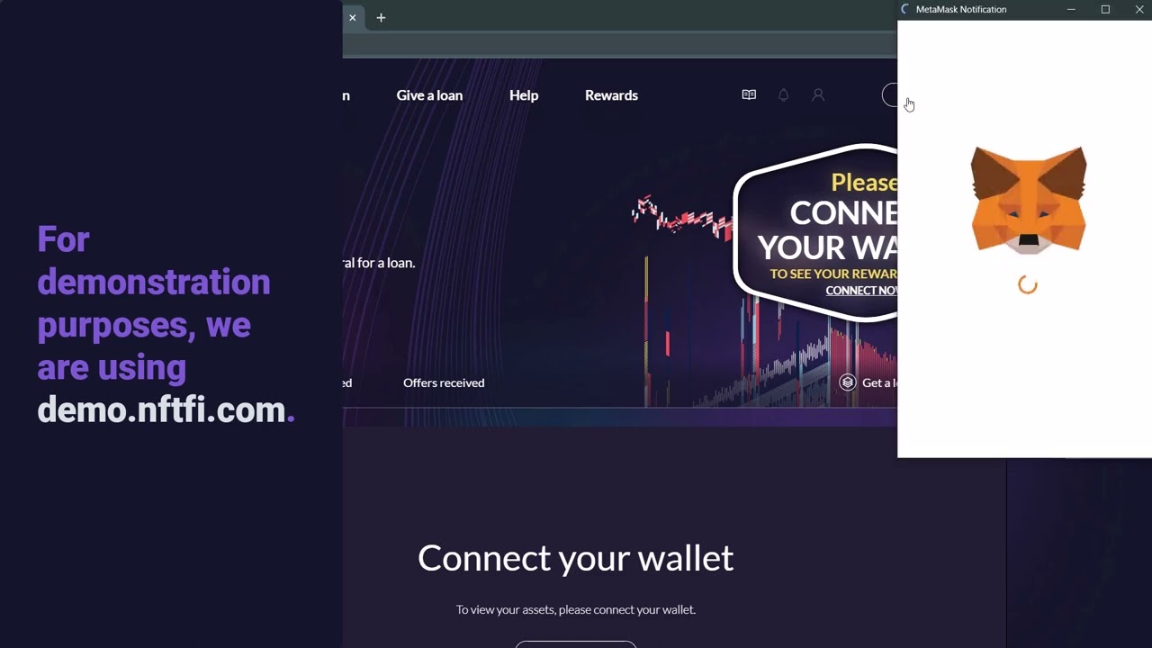 How to start borrowing on NFTfi? - PART 1: Connecting your wallet