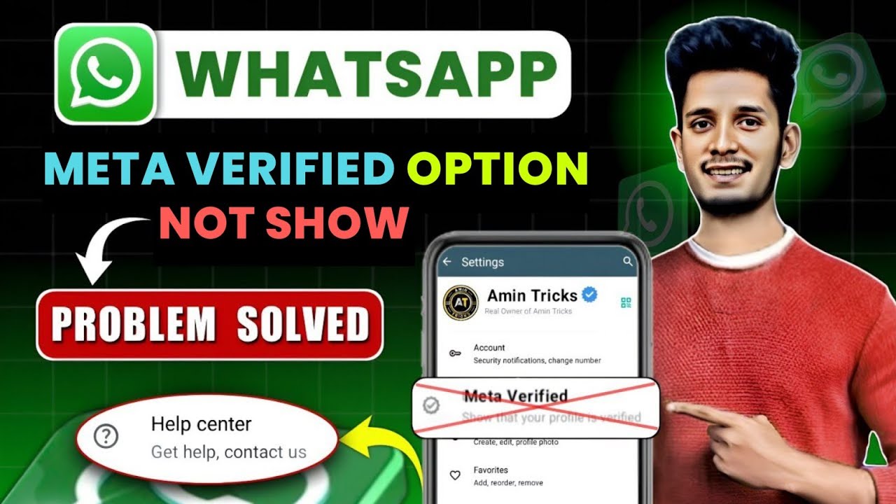 WhatsApp Meta Verified Option Not Show Problem Solution |  WhatsApp Business Meta Verified Problem