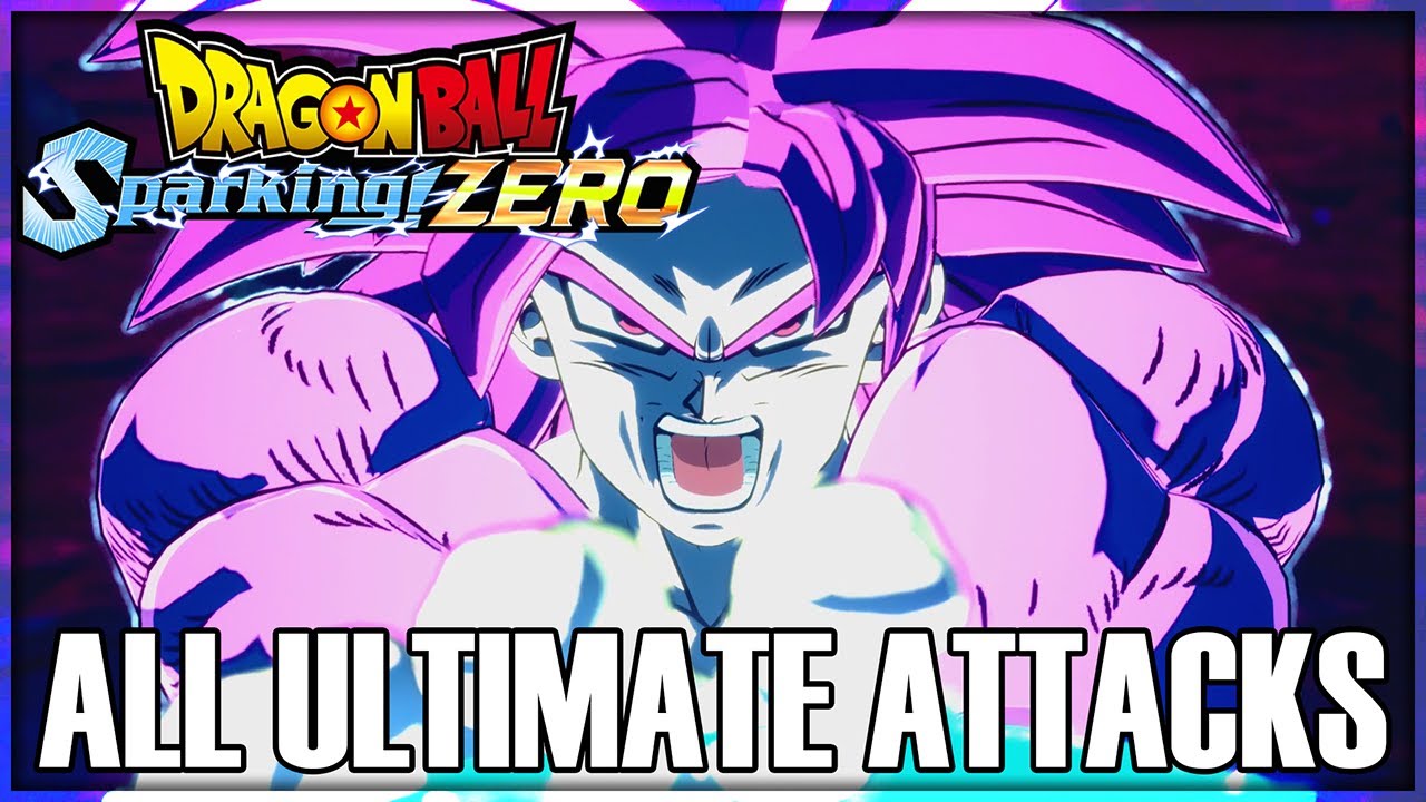 DRAGON BALL: Sparking! ZERO - All Ultimate Attacks & Transformations [w/ DLC Packs 1-3]