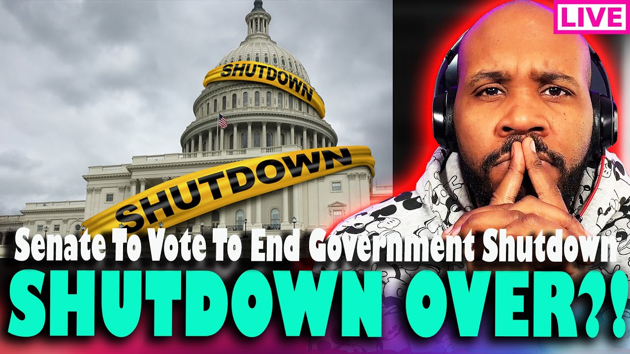 SHUTDOWN OVER?! Senate To Vote To End Government Shutdown After Record Breaking 40 Days