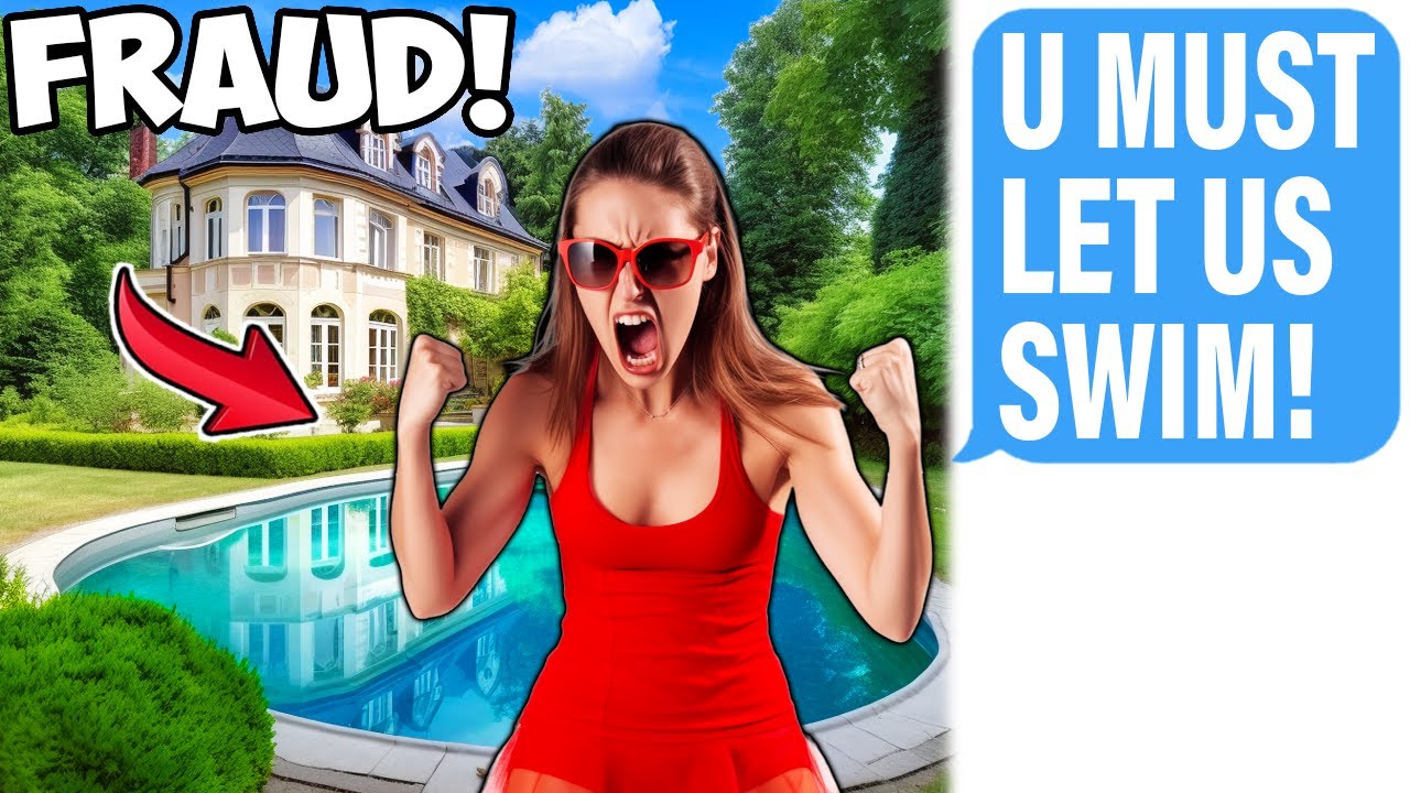 Karen Calls COPS When I Don't Let Her KIDS Play In My POOL! SUES Me For Discrimination!