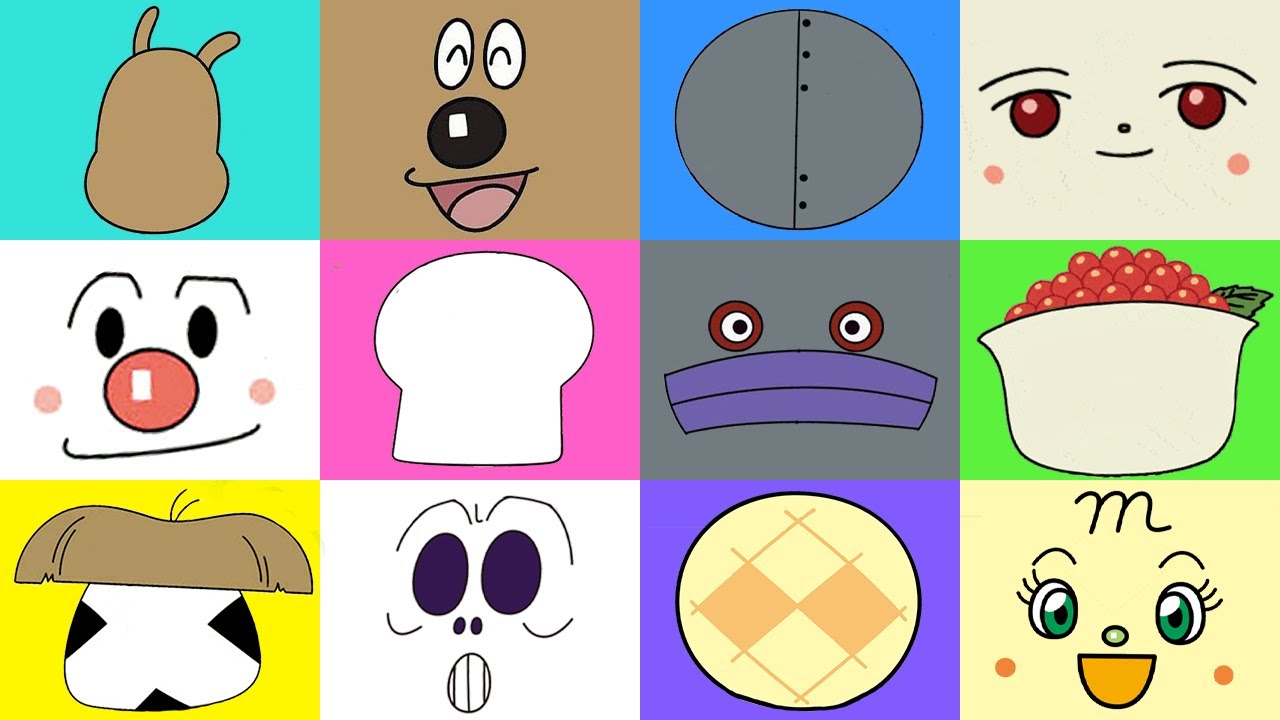 アンパンマンのこれだーれパズル🌈少しずつかおができるよ3🌈　おもちゃ アニメ 童謡 知育 赤ちゃん喜ぶ 幼児向け 教育 クイズ