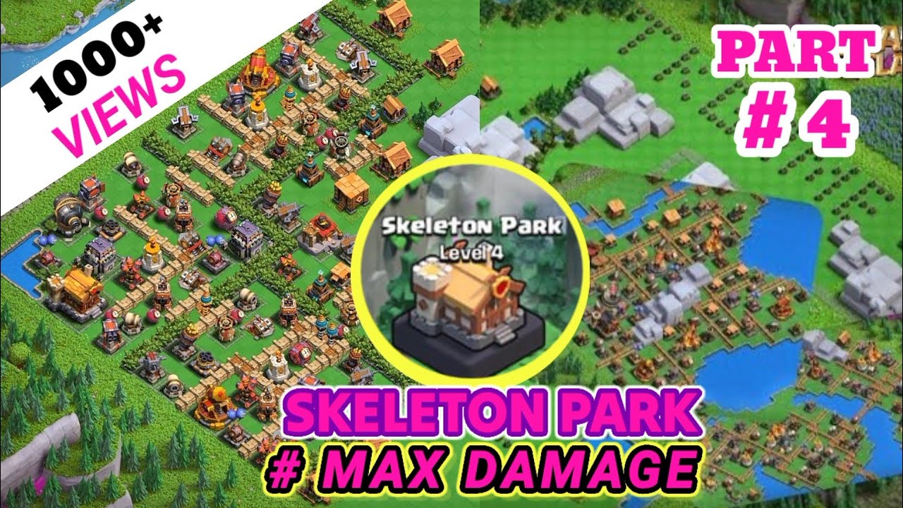 Skeleton Park Attack (Clan Capital) Complete Tutorials.