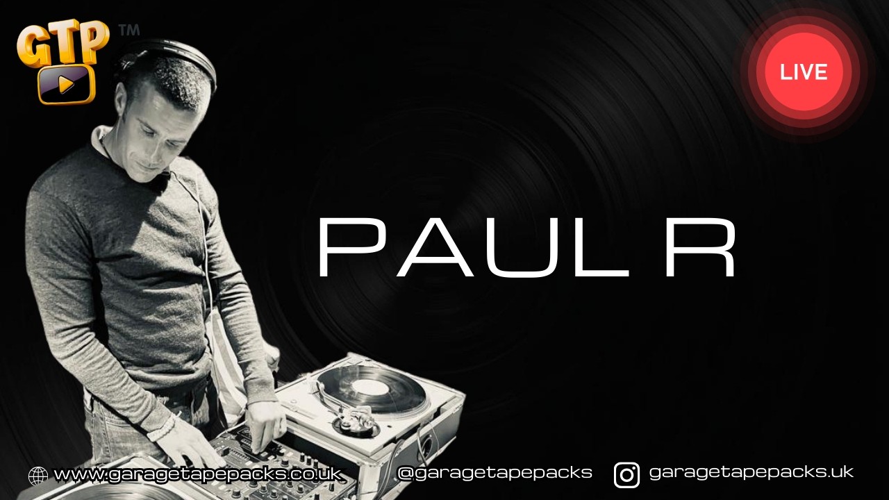 🔴 DJ Paul R: Pure UK Garage Vinyl Mix | GTP Vinyl Sessions | The Archive of the Underground