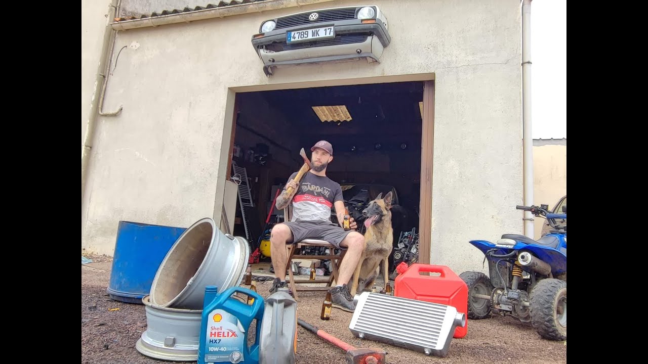 JE REMONTE MON 20VT DANS MA GOLF MK2