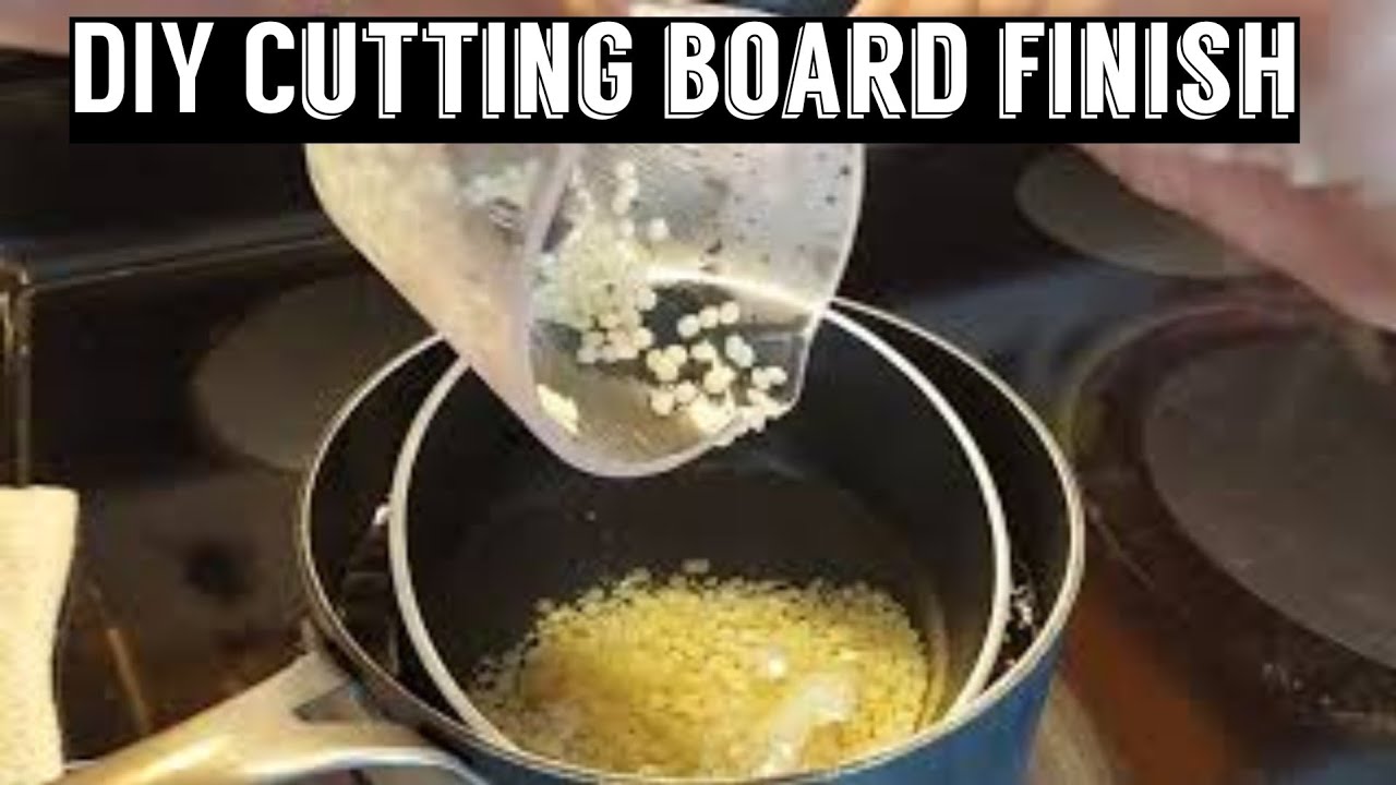 DIY Beeswax Cutting Board Finish/ Paste Wax