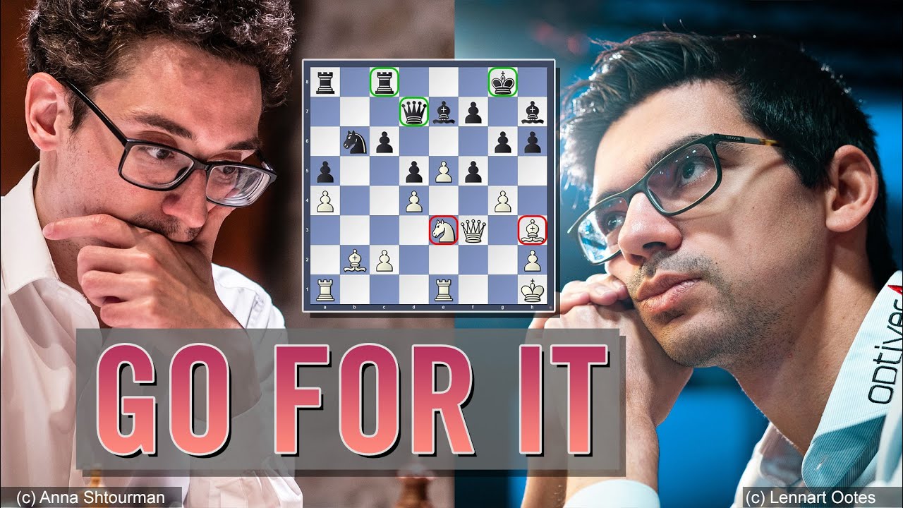 Go for it | Fabiano Caruana vs Anish Giri | Tata Steel Chess 2022