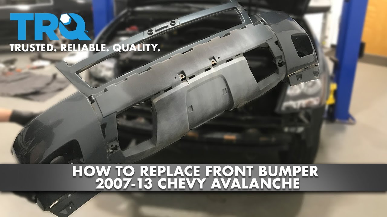How to Replace Front Bumper 2007-13 Chevy Avalanche