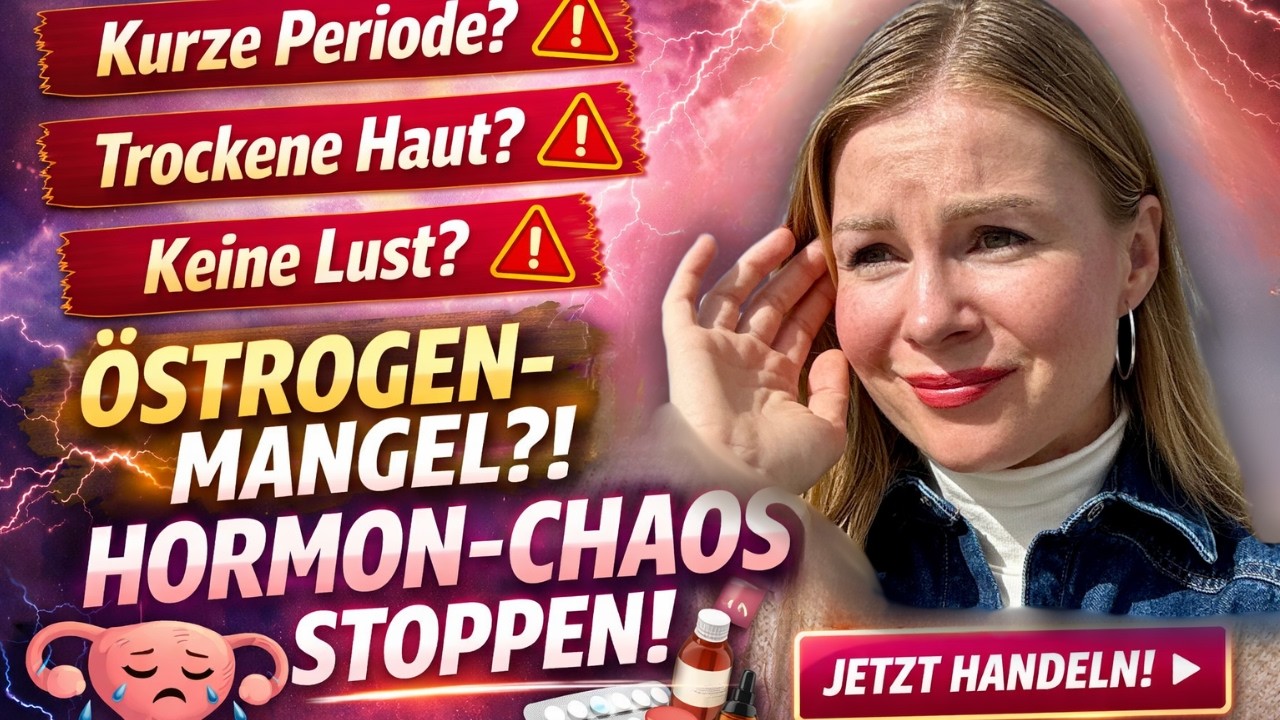 Östrogenmangel erkennen: Diese Symptome zeigen, dass deine Hormone nicht in Balance sind