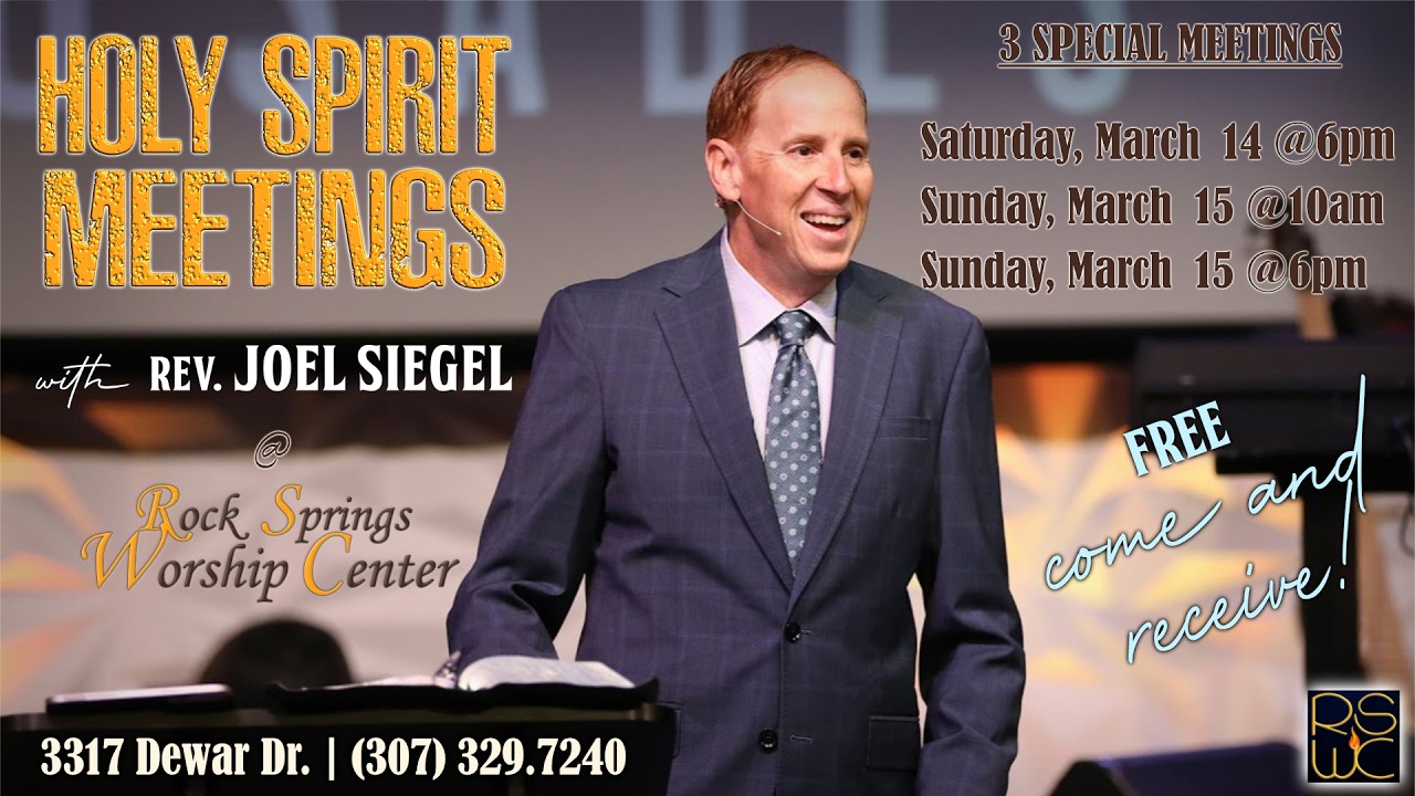Holy Spirit Meetings with Rev. Joel SIEGLE!, 1/3 - RSWC Service - 2026-03-14