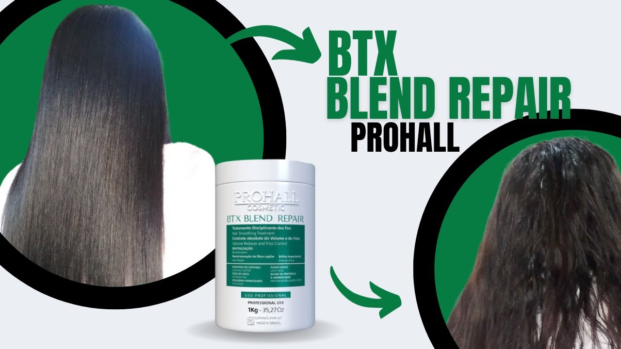 BTX BLEND REPAIR DA PROHALL / ALISAMENTO PERFEITO E BRILHO INCRIVEL
