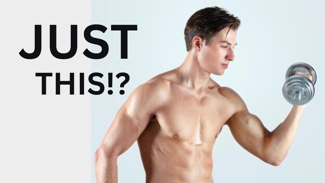 Want muscles but no gym? Just get dumbbells bro