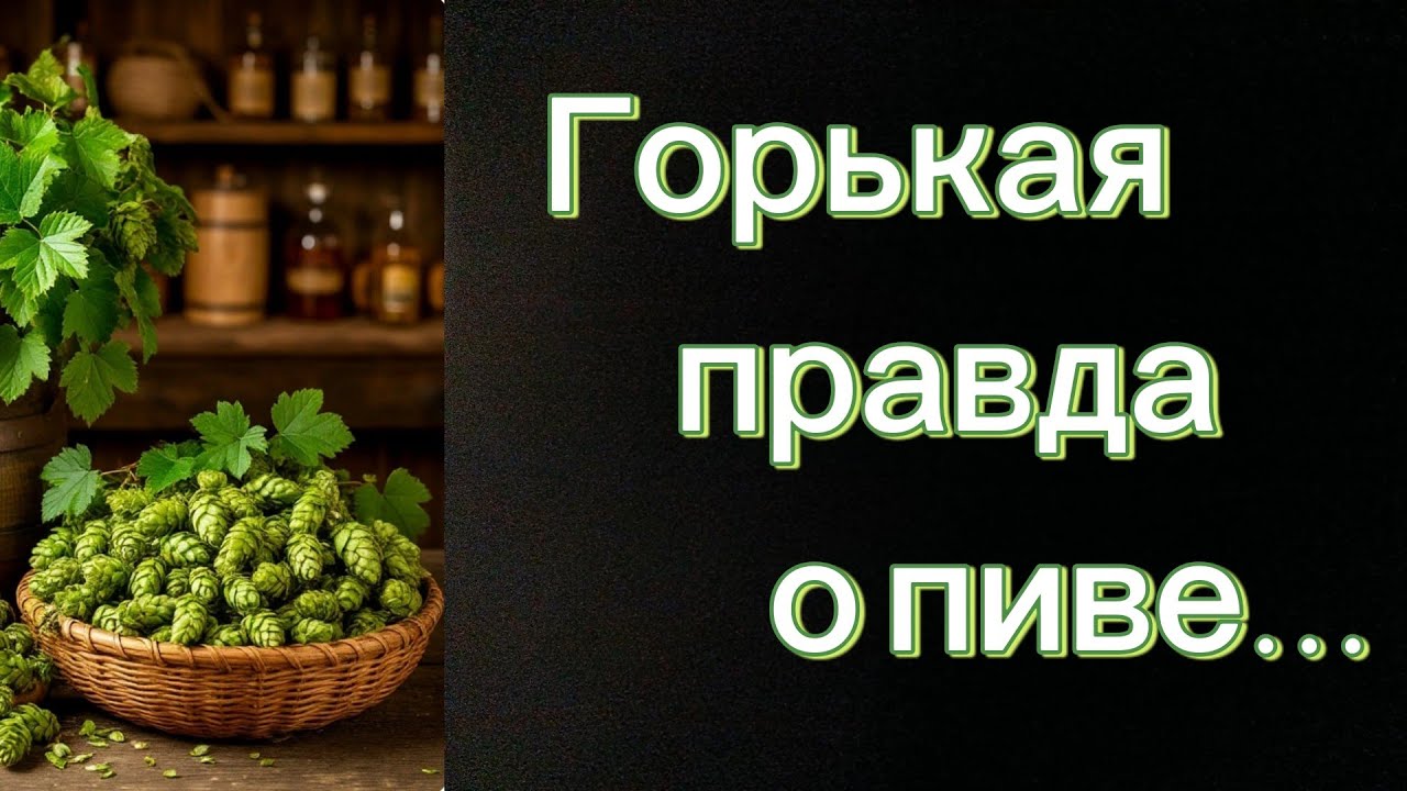 #118. Магия хмеля и солода. Горькая правда о пиве. Пивной алкоголизм.