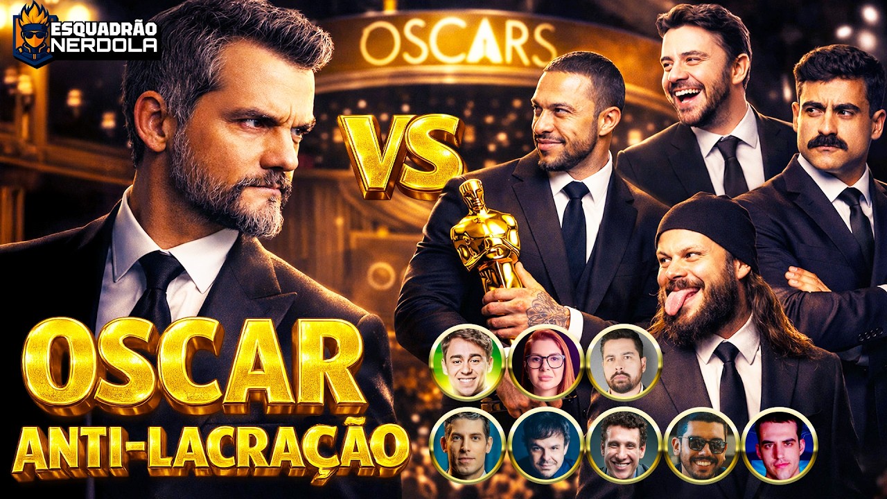 OSCAR ANTI-LACRAÇÃO 2026 AO VIVO | TODOS CONTRA WAGNER MOURA