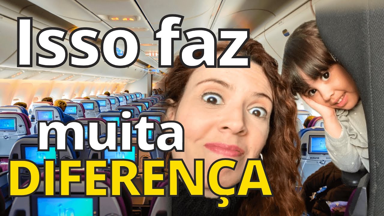 Como escolher ASSENTO NO AVIÃO viajando com CRIANÇAS (Dicas e exemplos)