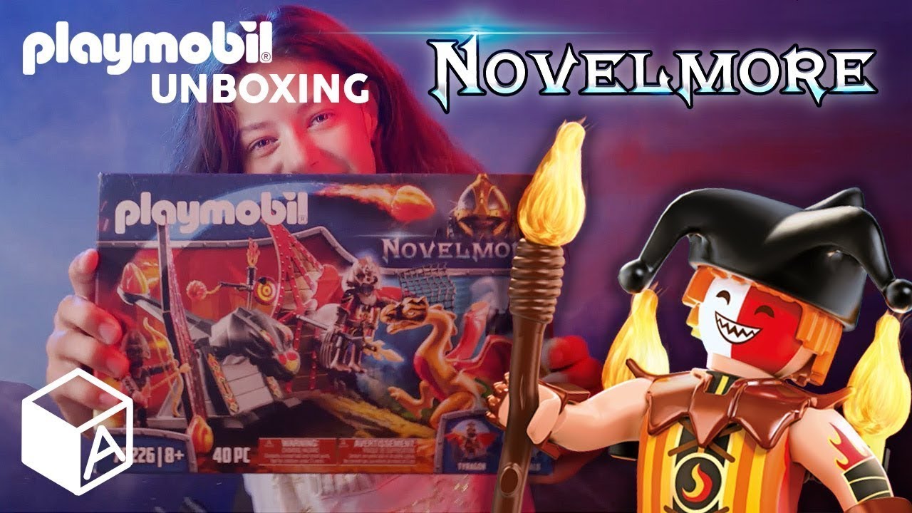 Unboxing Cavaleiros NOVELMORE: Os bandidos de Burnham 🔥PLAYMOBIL em Português