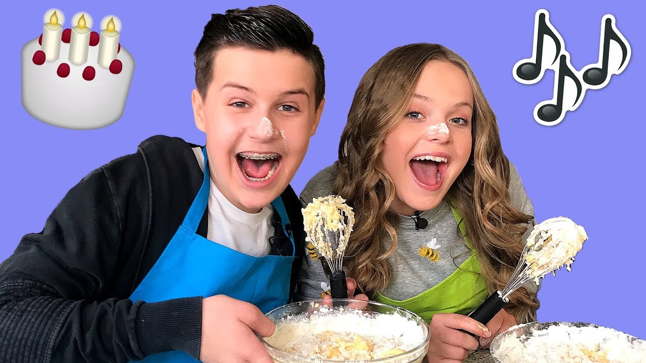 ZINGEN EN BAKKEN met MAX & ANNE 🎼🎂| JUNIORSONGFESTIVAL.NL🇳🇱