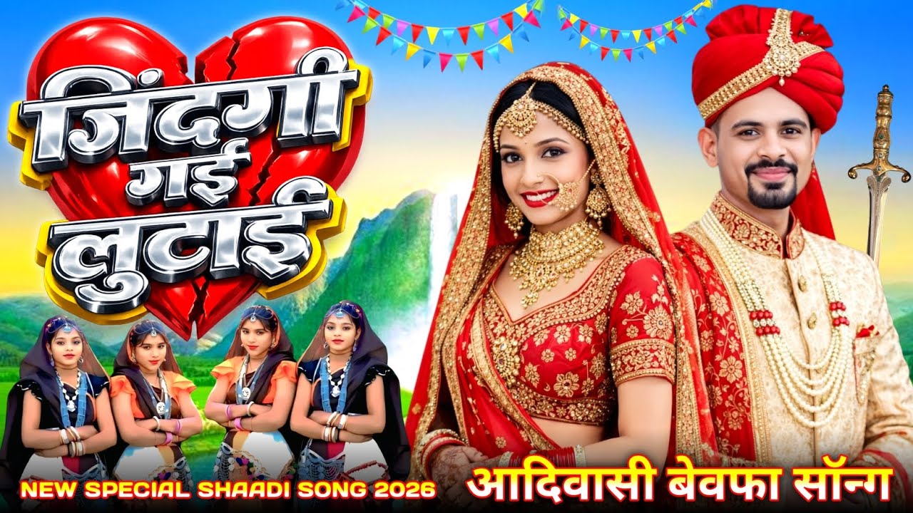 adivasi new song जिंदगी गई लुटाई // Singer Hansiram Alawe 2026 हंसी राम अलावे का गाना आदिवासी बेवफा