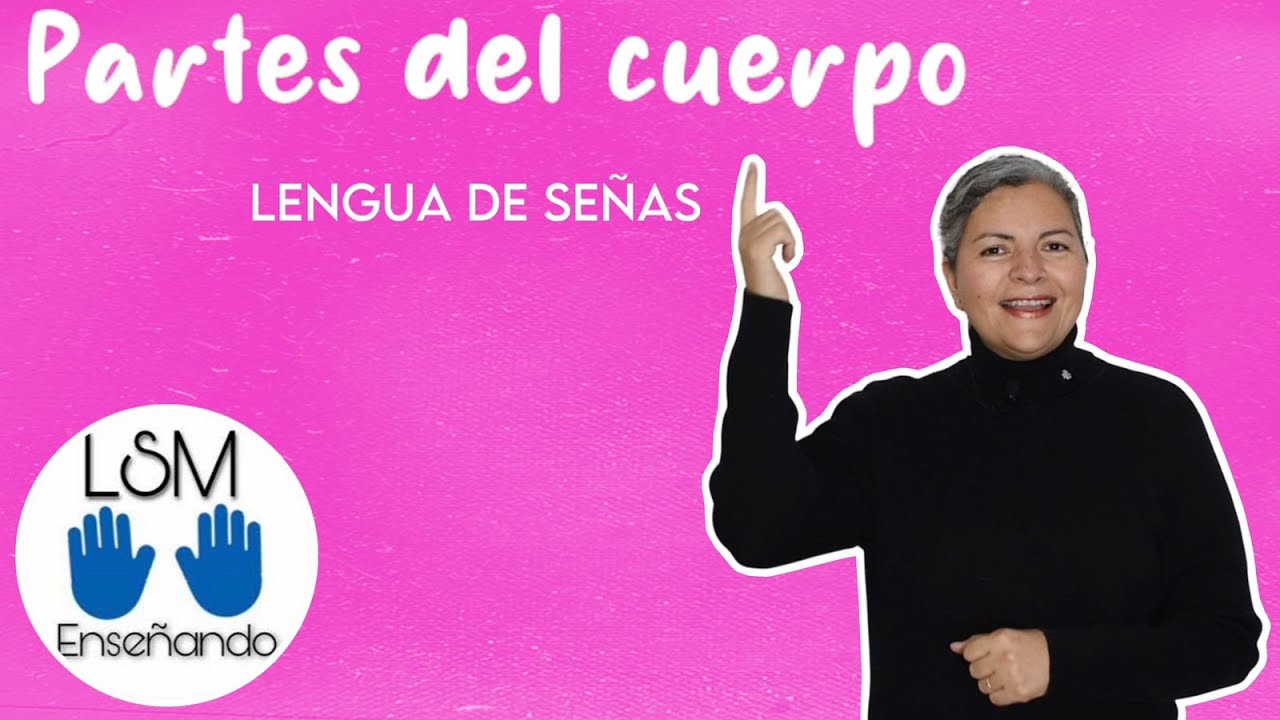Partes del cuerpo humano LENGUA DE SEÑAS MEXICANA