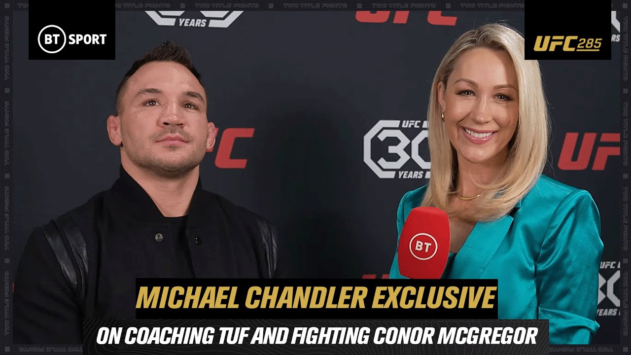 Michael Chandler on coaching TUF and fighting Conor McGregor! 😤