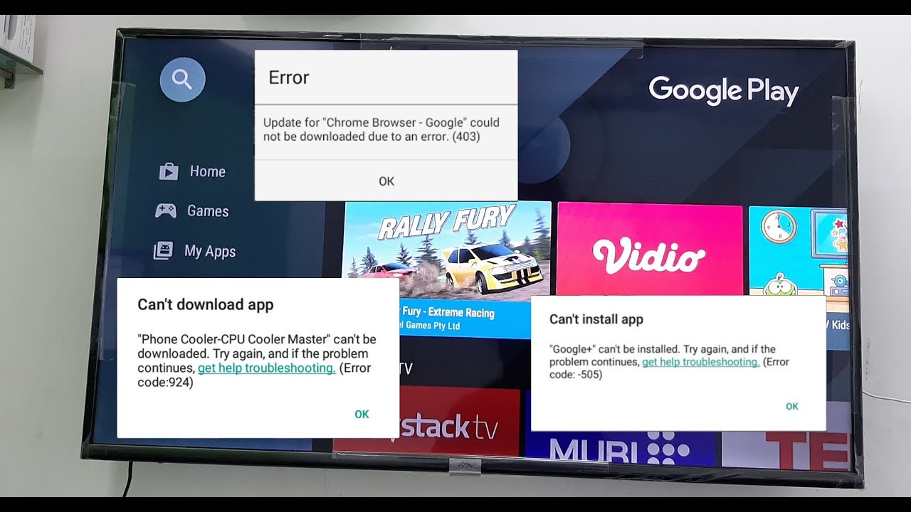 How to Fix All Google Play Store Errors in Smart TV (Android TV)