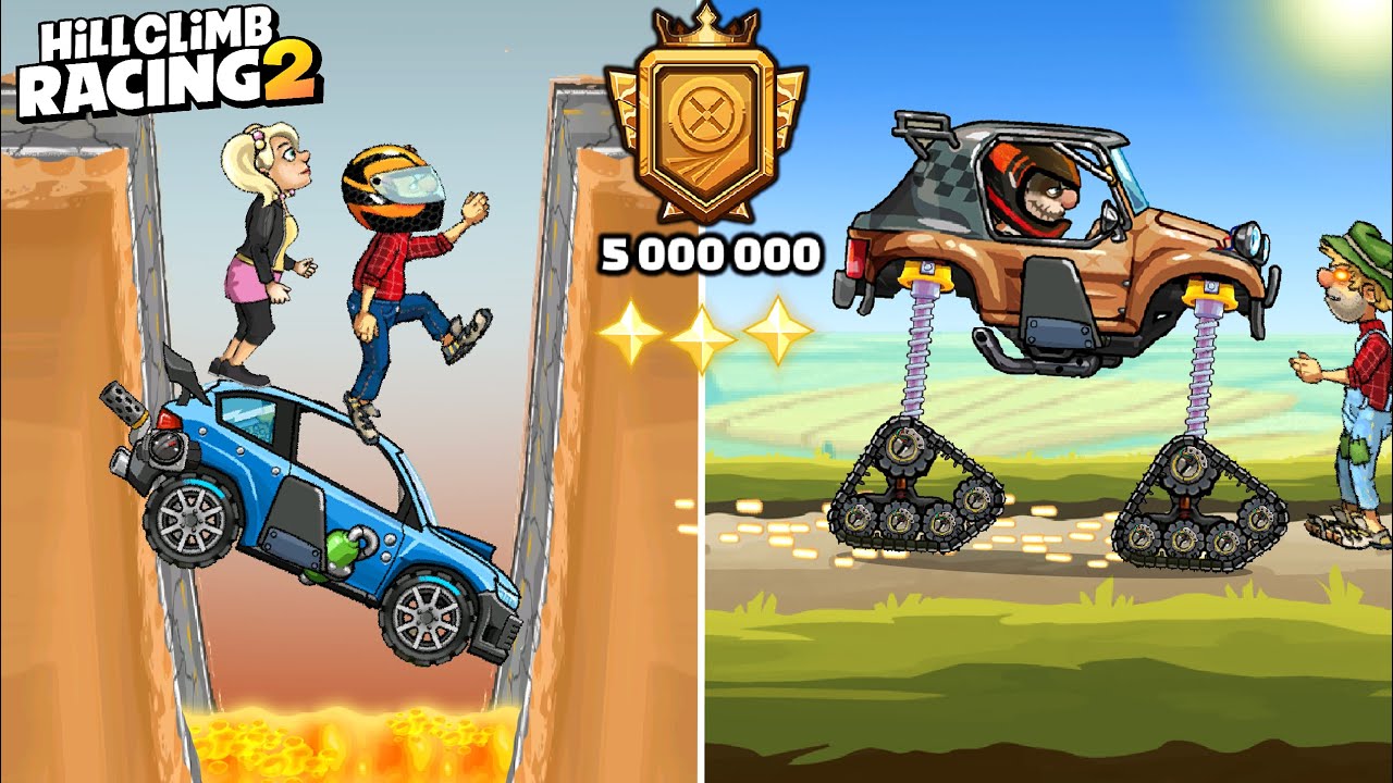 +5.000.000 STARS in Hill Climb Racing 2 - MY ADVENTURE JOURNEY #2 Walkthrough