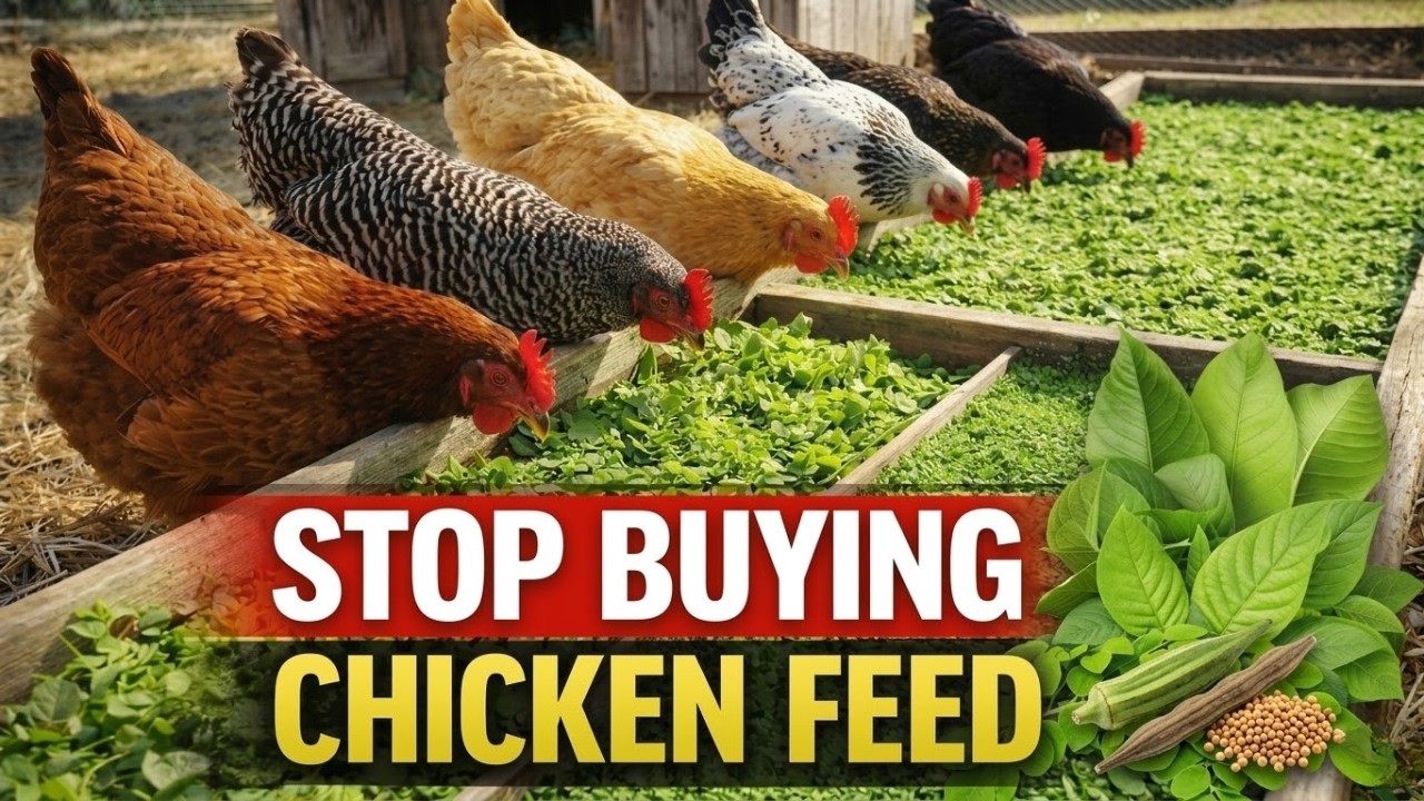 HOW AMISH REPLACE CHICKEN FEED WITH THESE 7 FREE PLANTS THAT GROW FOREVER (Why Did They Hide It?)