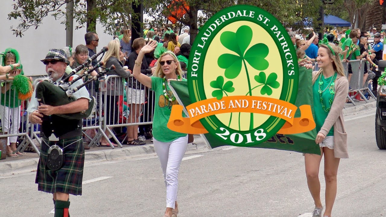 Parade St. Patrick’s  Fort Lauderdale 2018 -Full length 1h 48m- HD1080p (Shot with UHD 4K)