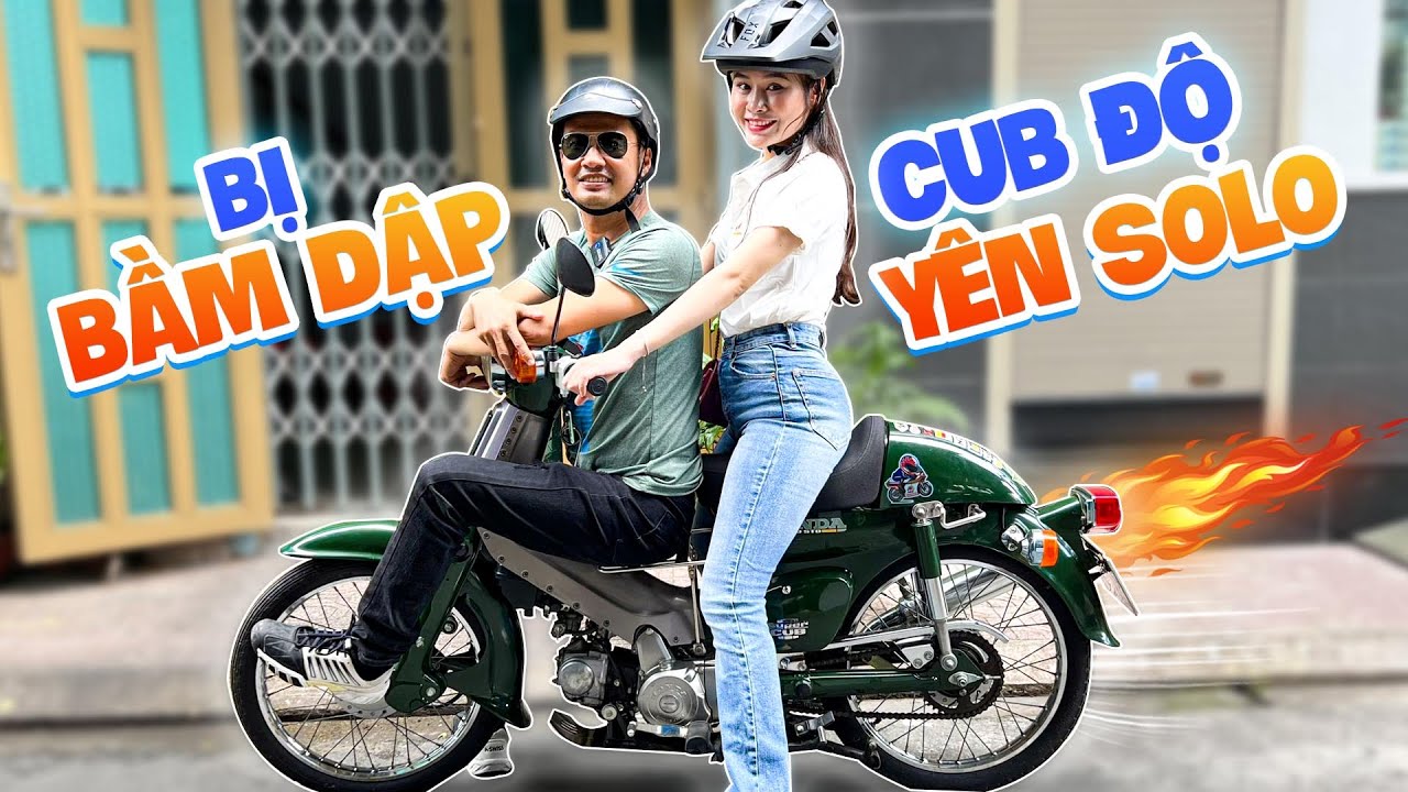 Tiết Cương BẦM DẬP khi trải nghiệm Cub độ yên solo của ca sĩ Viễn Trinh