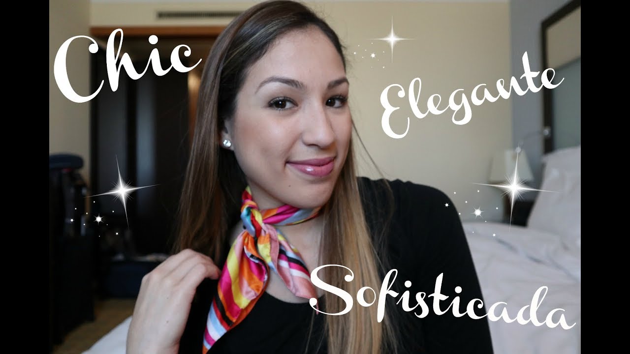 4 FORMAS DE USAR TU PAÑUELO Y VERTE ELEGANTE | Camila Carrillo