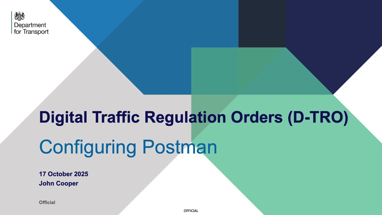 D-TRO Postman configuration with a collection