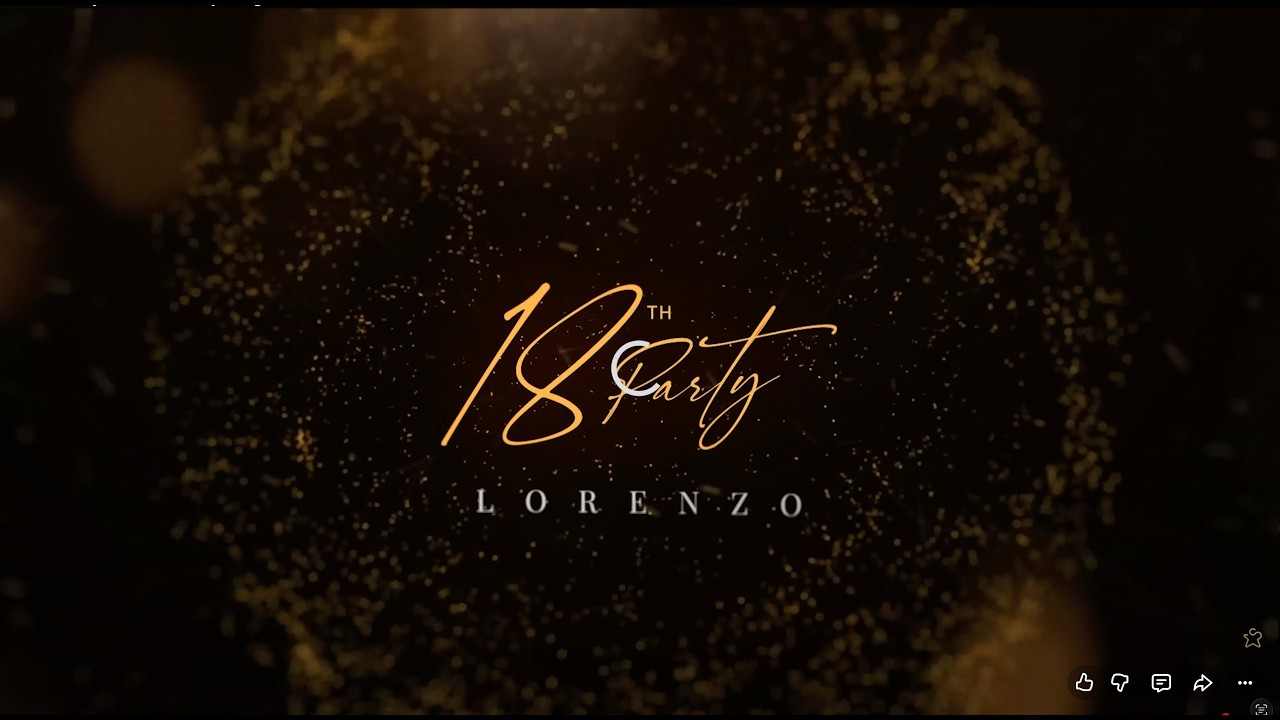 18th Party | Lorenzo | Reportage