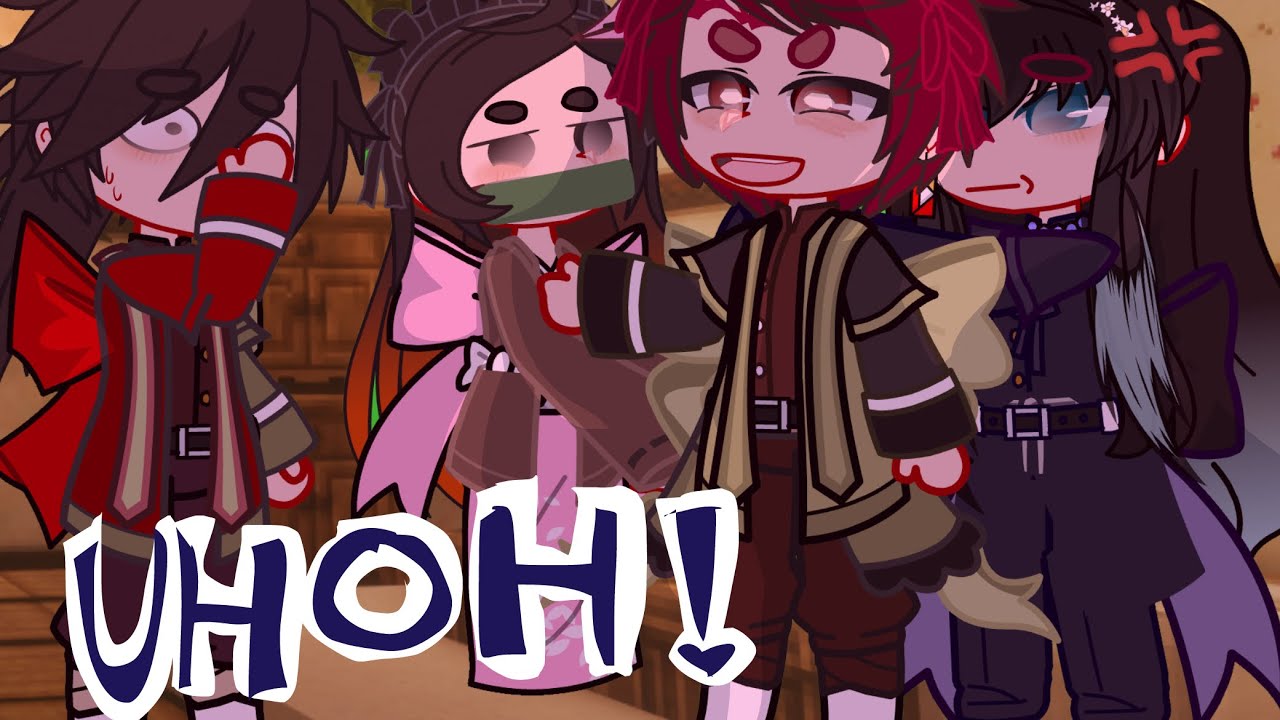 UH OH!- PT.2 YAY #muitan #nezuko #muichiro #tanjiro #giyu