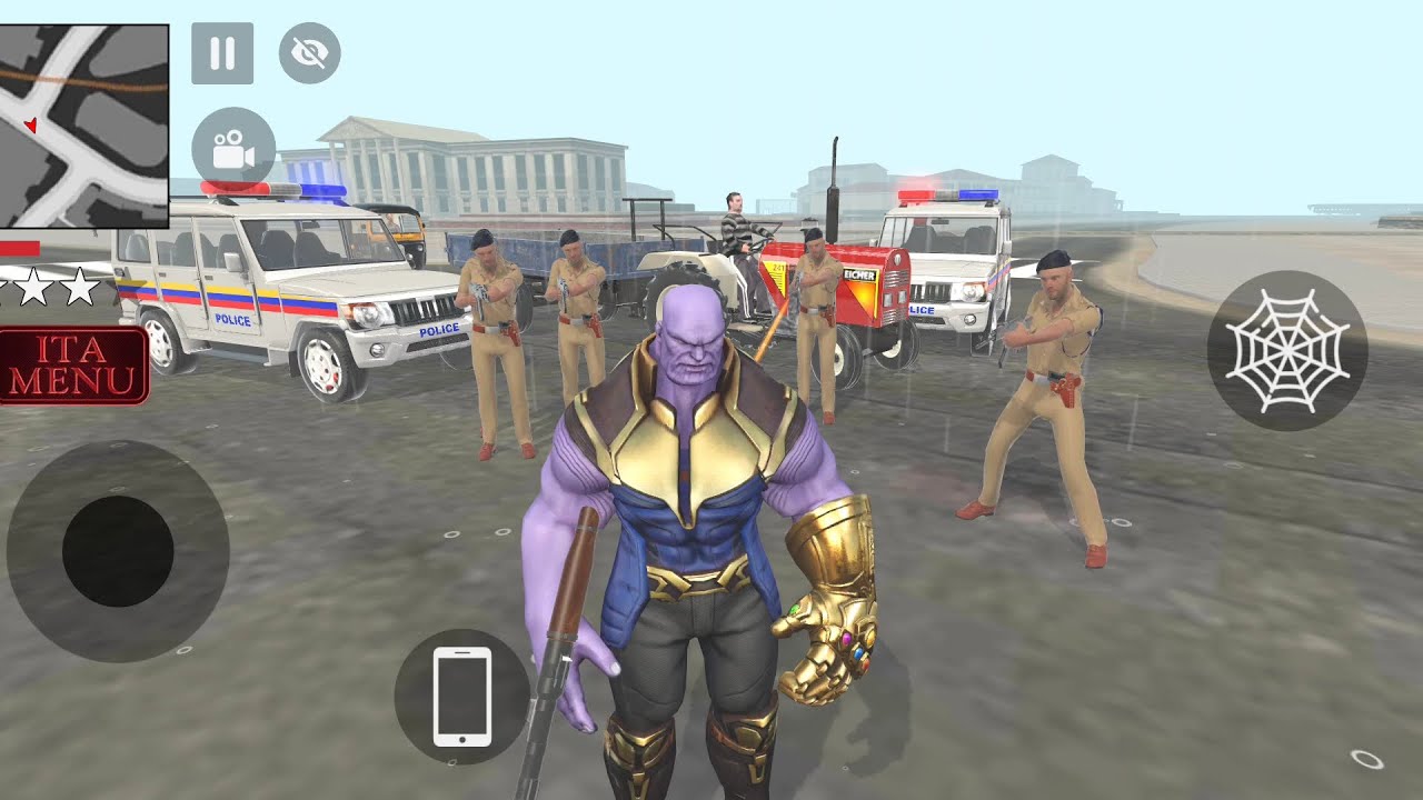 Thanos vs police 🚨 part 2.3 game play 🎮