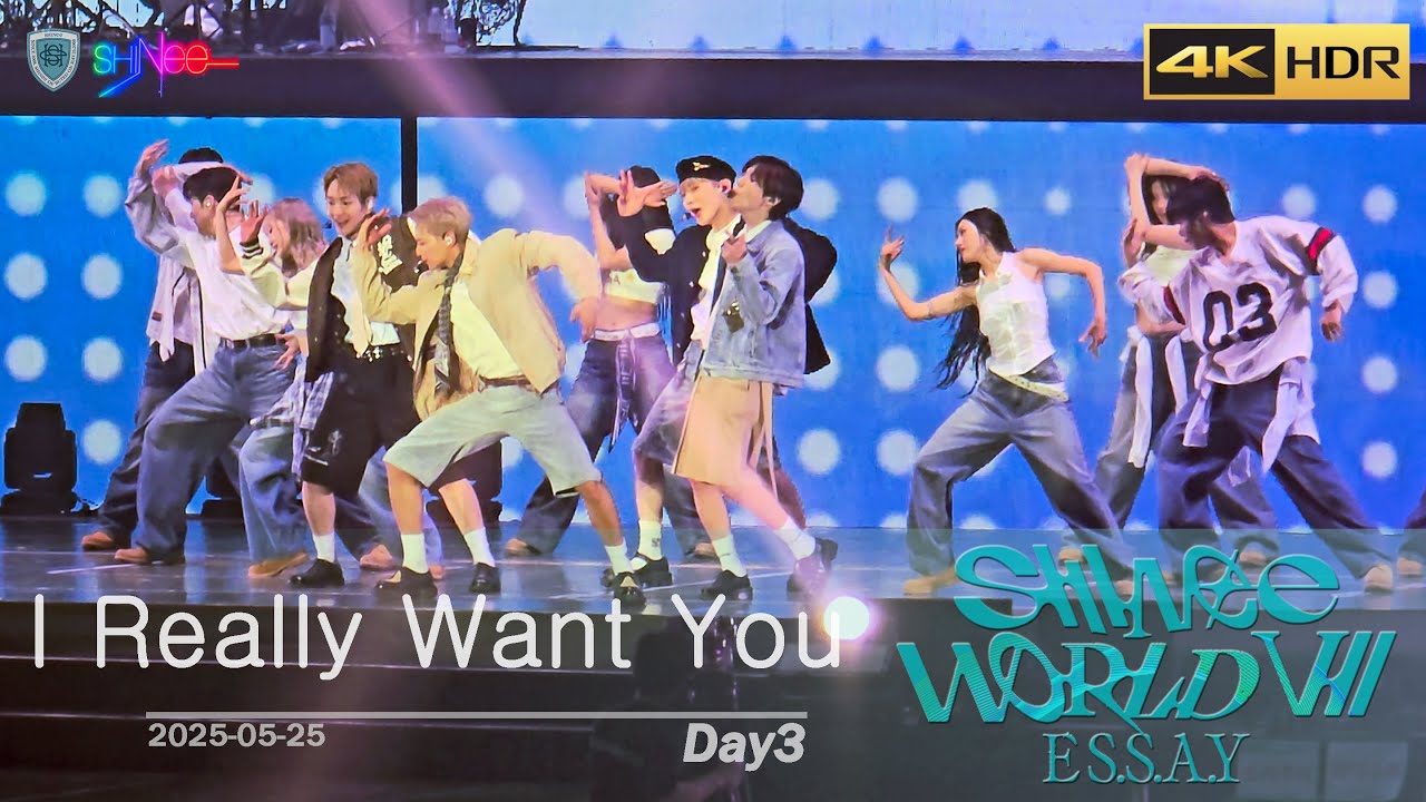 [4K] I Really Want You : 샤이니 SHINee | SW7 | D3 | 250525