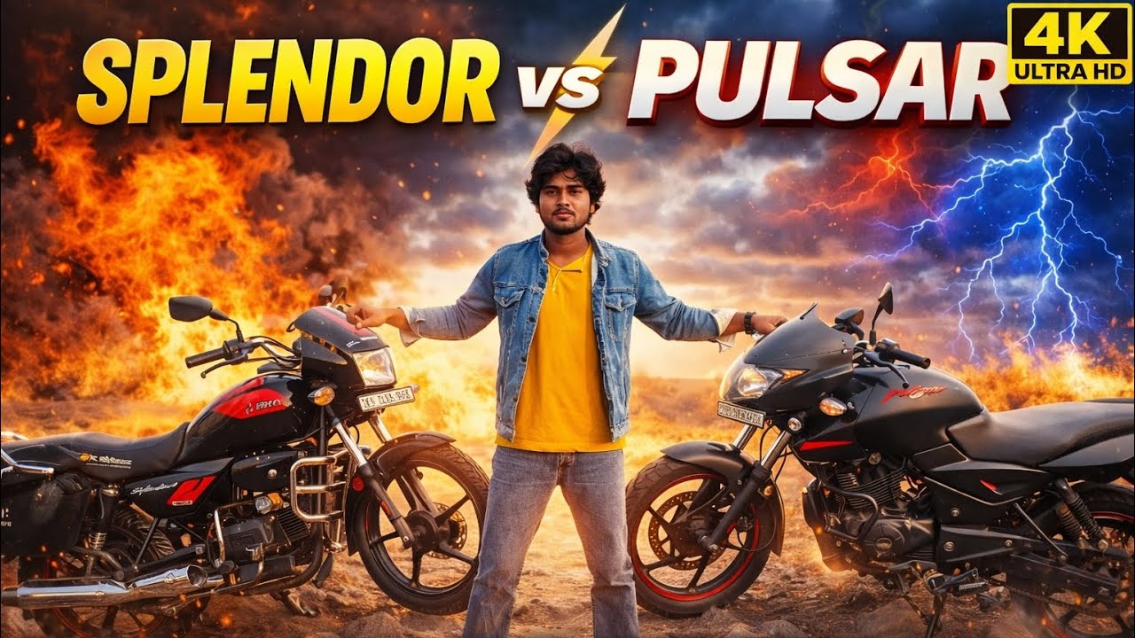  Splendor vs Pulsar 😱 सच्चाई सामने आ गई | कौन बेहतर? 