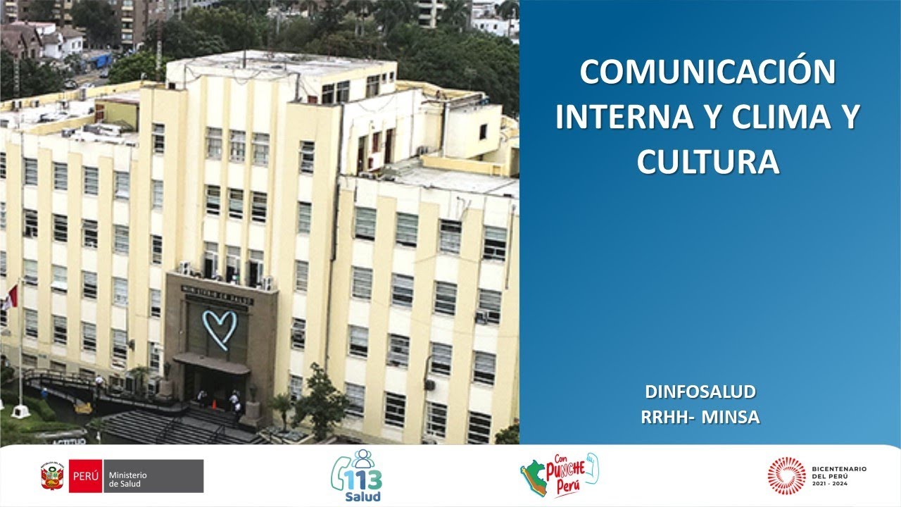 COMUNICACIÓN INTERNA Y CLIMA Y CULTURA