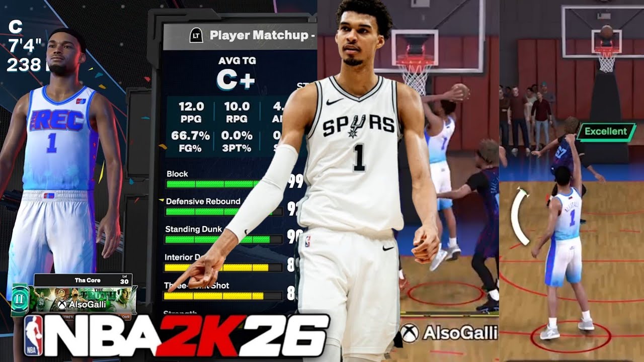 99 Block Victor Wembanyama Build in the Rec