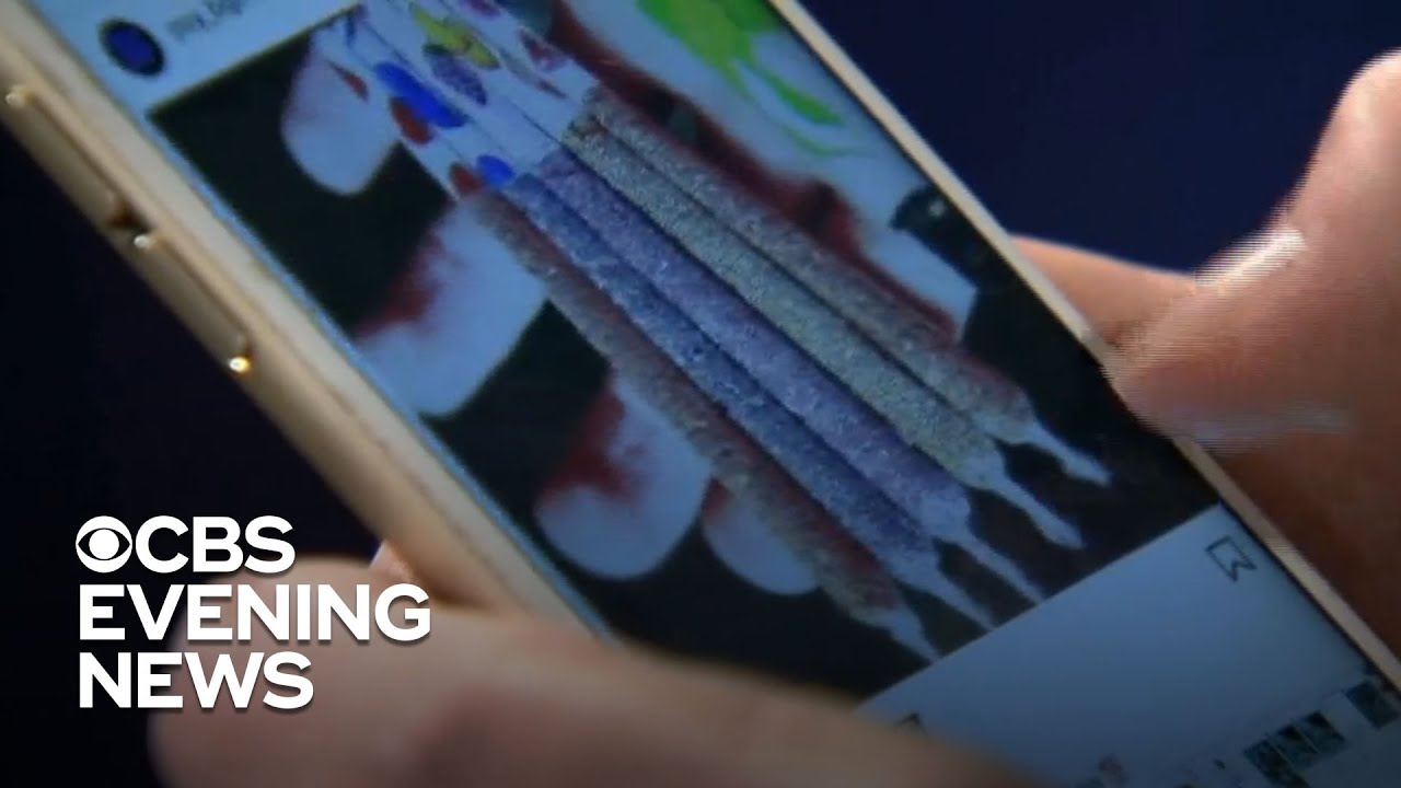 Illegal drug trade thrives on social media