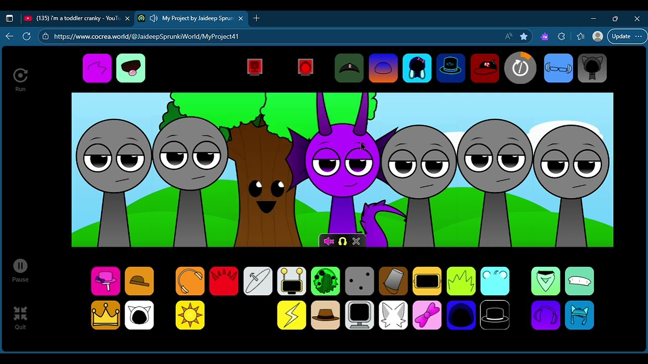 Sprunki Swap Retextured - [Jaideep's Take] [ 1/2]