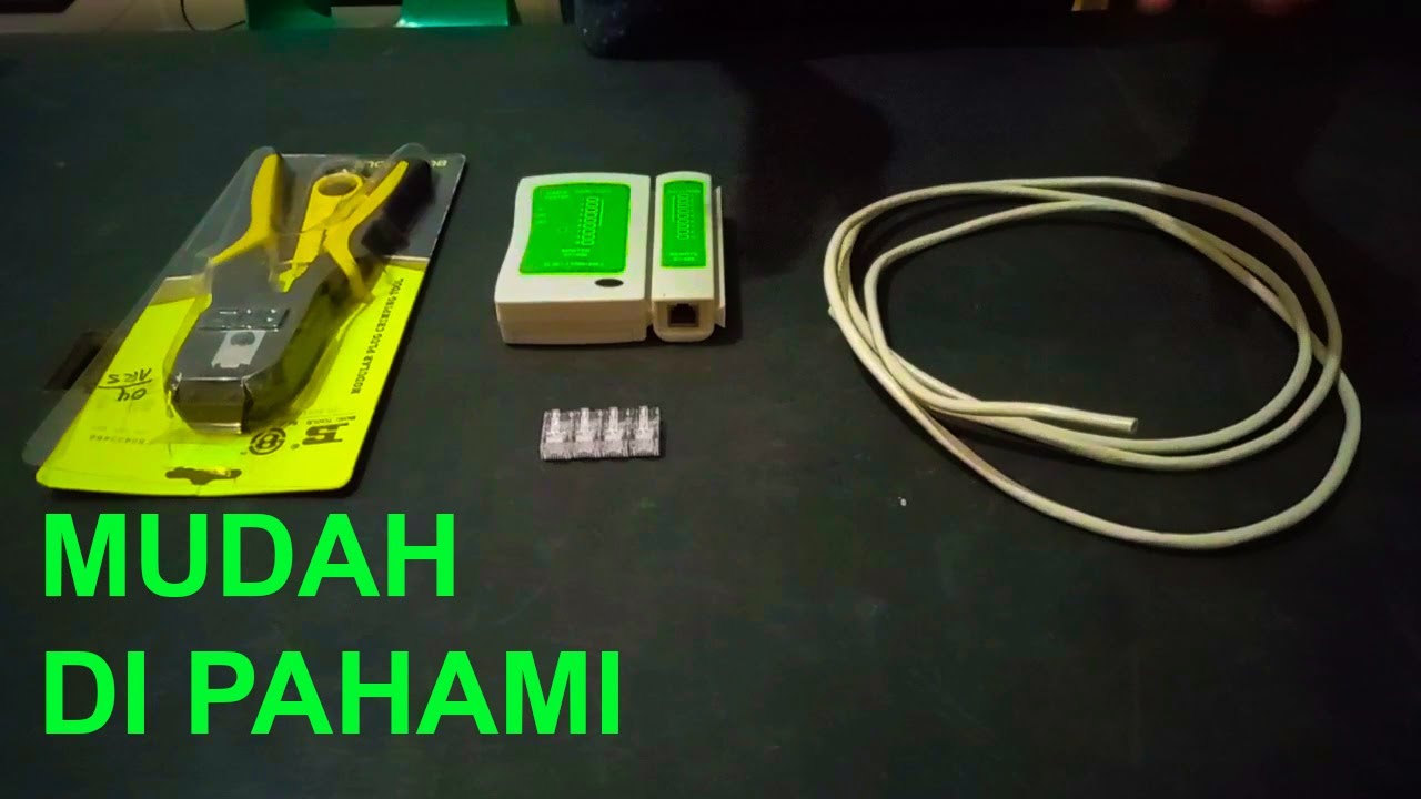 Cara Membuat Kabel UTP Straight Dan Cross