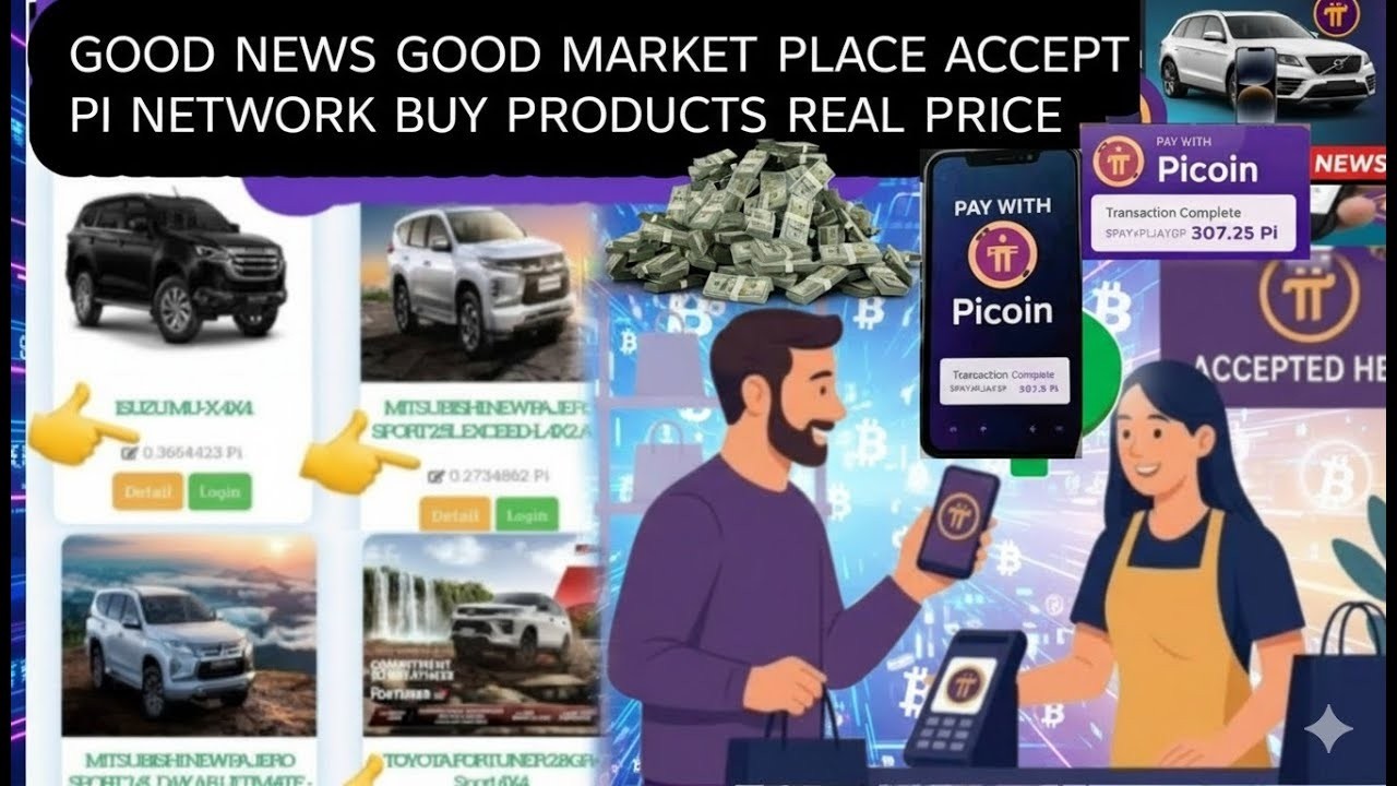 Обновление Pi Network: ЭКСПОНЕНЦИАЛЬНЫЙ РОСТ! 300 продавцов Pi Network в GCV на сумму 314 159 дол...