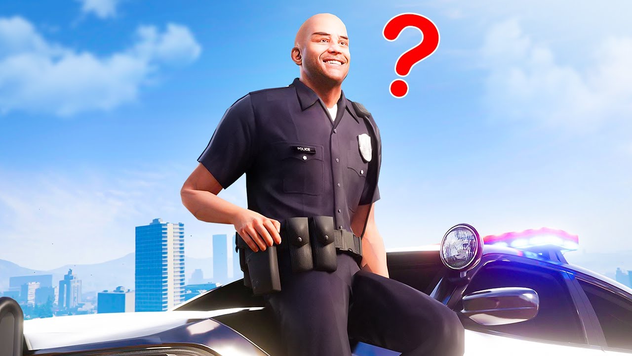 They actually let me be a cop again