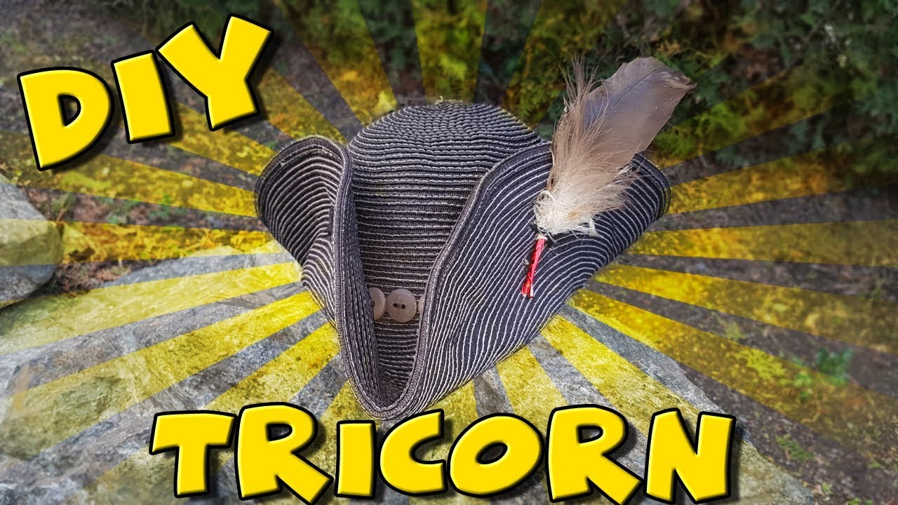 Сделай сам - как сделать пиратскую шляпу - треуголку (FanboyCreations)