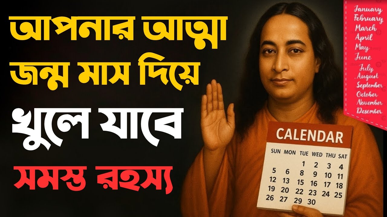 আপনার আত্মা জন্ম মাস দিয়ে খুলে দেবে সমস্ত রহস্য | Bengali Spiritual Video By Paramhansa Yogananda