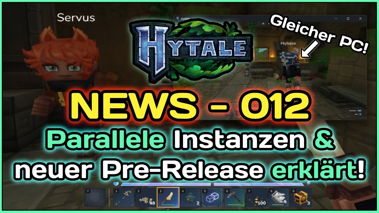 Hytale News:  Patch 4.1 im Pre-Release! Neue Mod-View, Multi-Instanzen & riesige Verbesserungen!