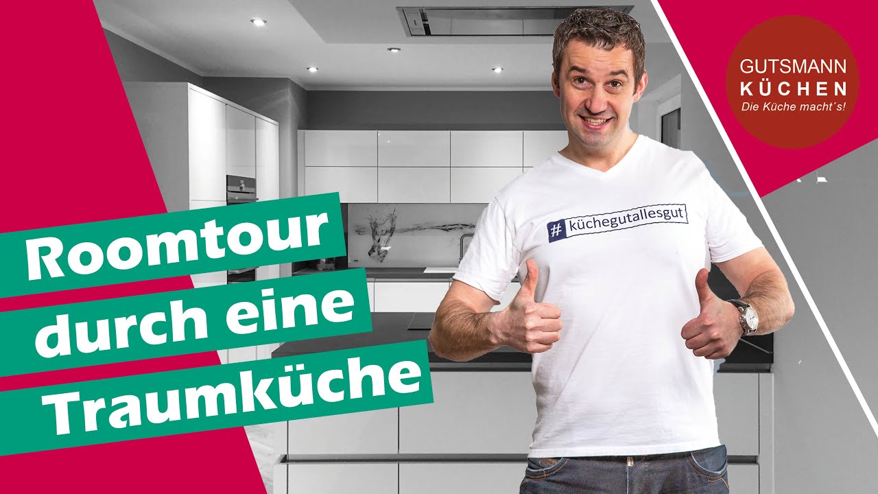 Roomtour durch eine Traumküche von nolte Küchen mit Rückwand Ice Cube I Küchentour