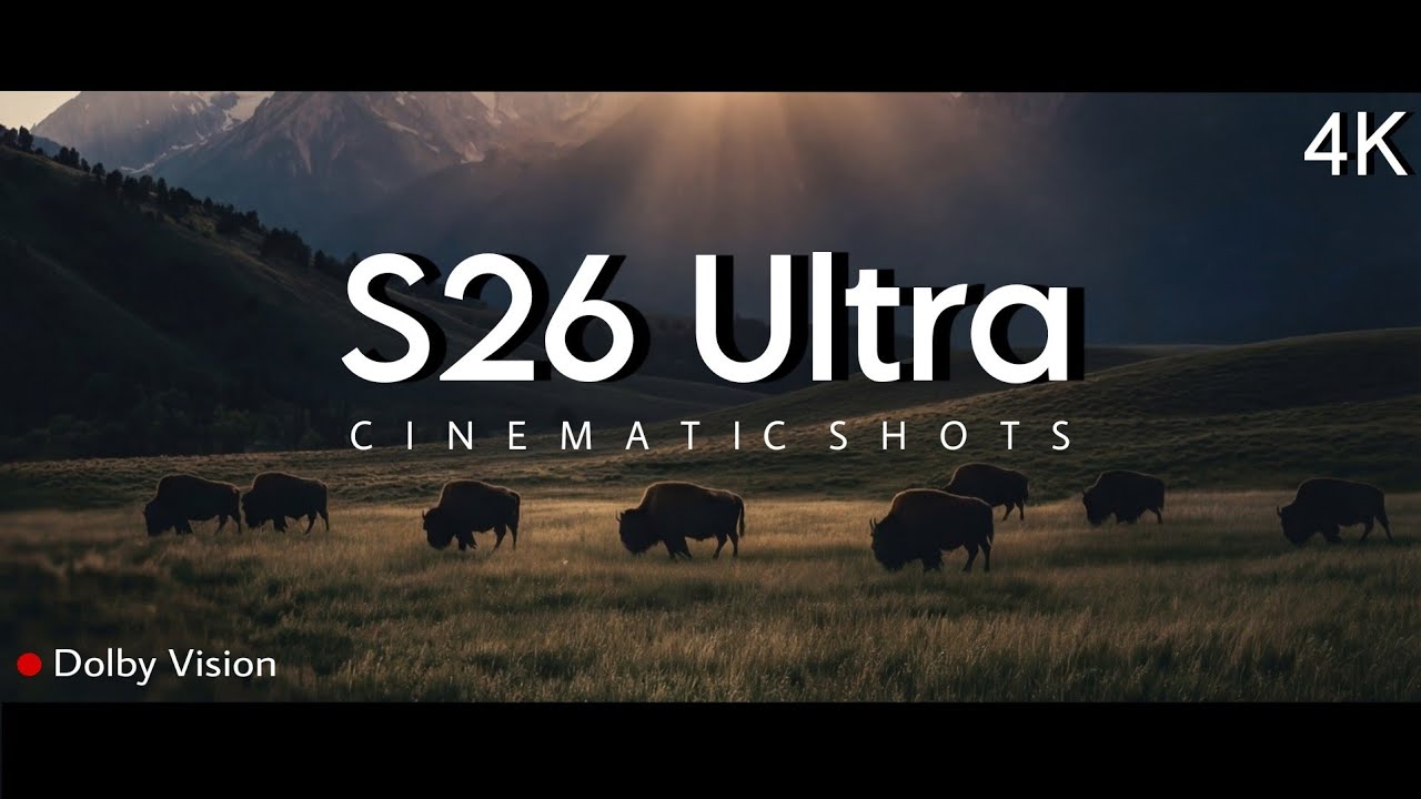 shot on - The Samsung Galaxy S26 ULTRA | Cinematic 4K Video - ultra
