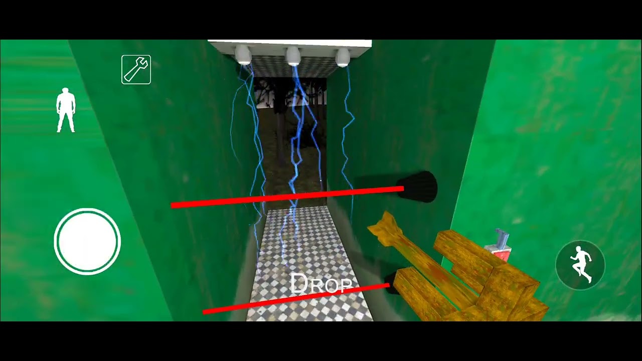Jugando este nuevo juego de Granny 