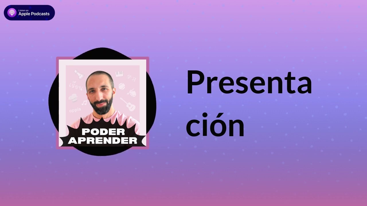 Poder aprender | Presentación